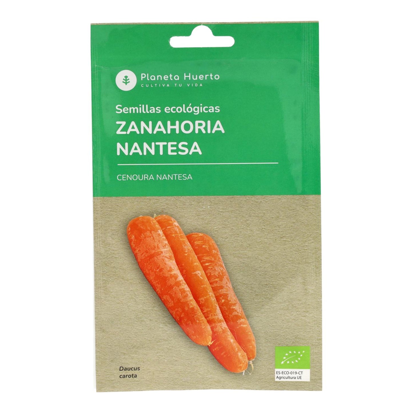Ekologiska morotsfrön Nantesa Planeta Huerto