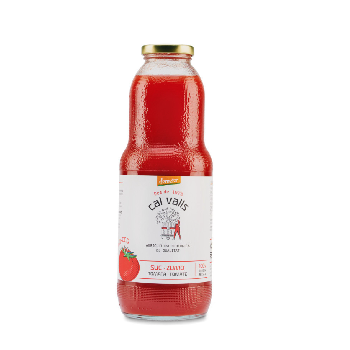 Ökologischer Tomatensaft Cal Valls 500 ml