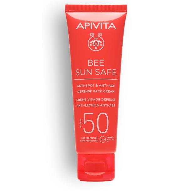 Sonnencreme gegen Hautflecken SPF50 Apivita 50 ml
