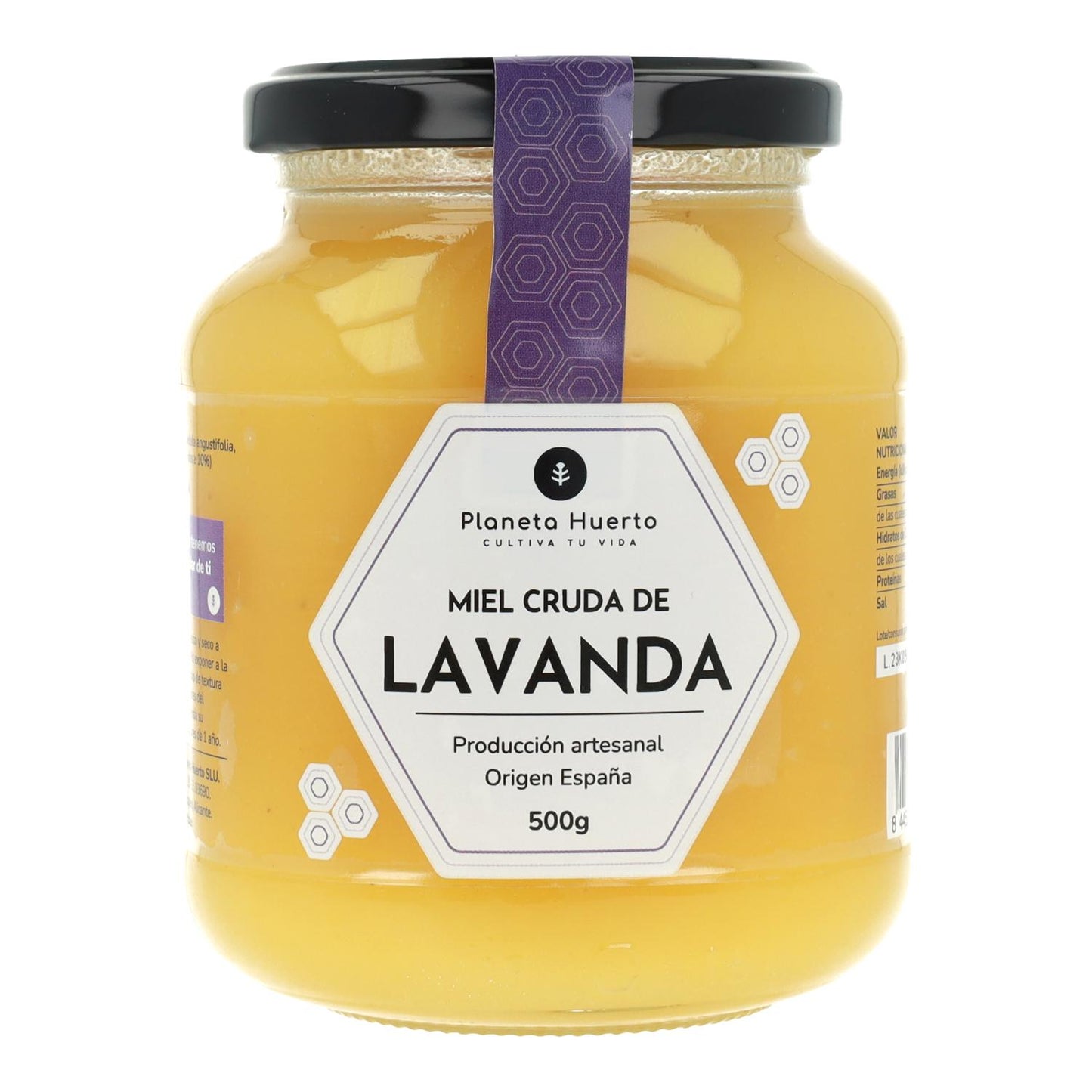 Raw Lavender Honey Planeta Huerto 500 g