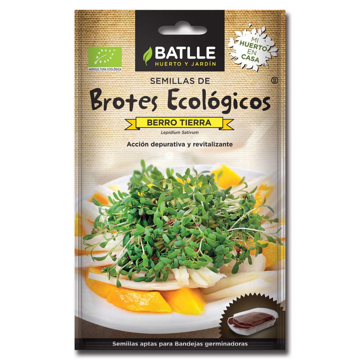 Graines de cresson de terre biologiques pour germes Batlle