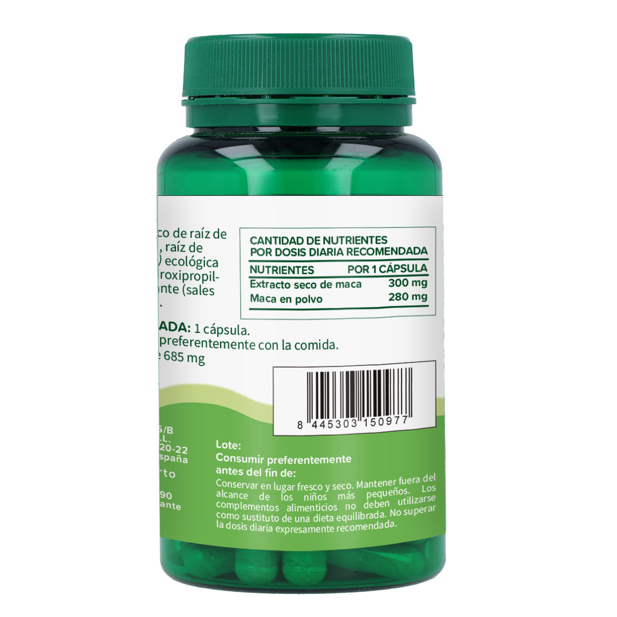 Maca andina 1500 mg Planeta Huerto 30 capsule vegetali