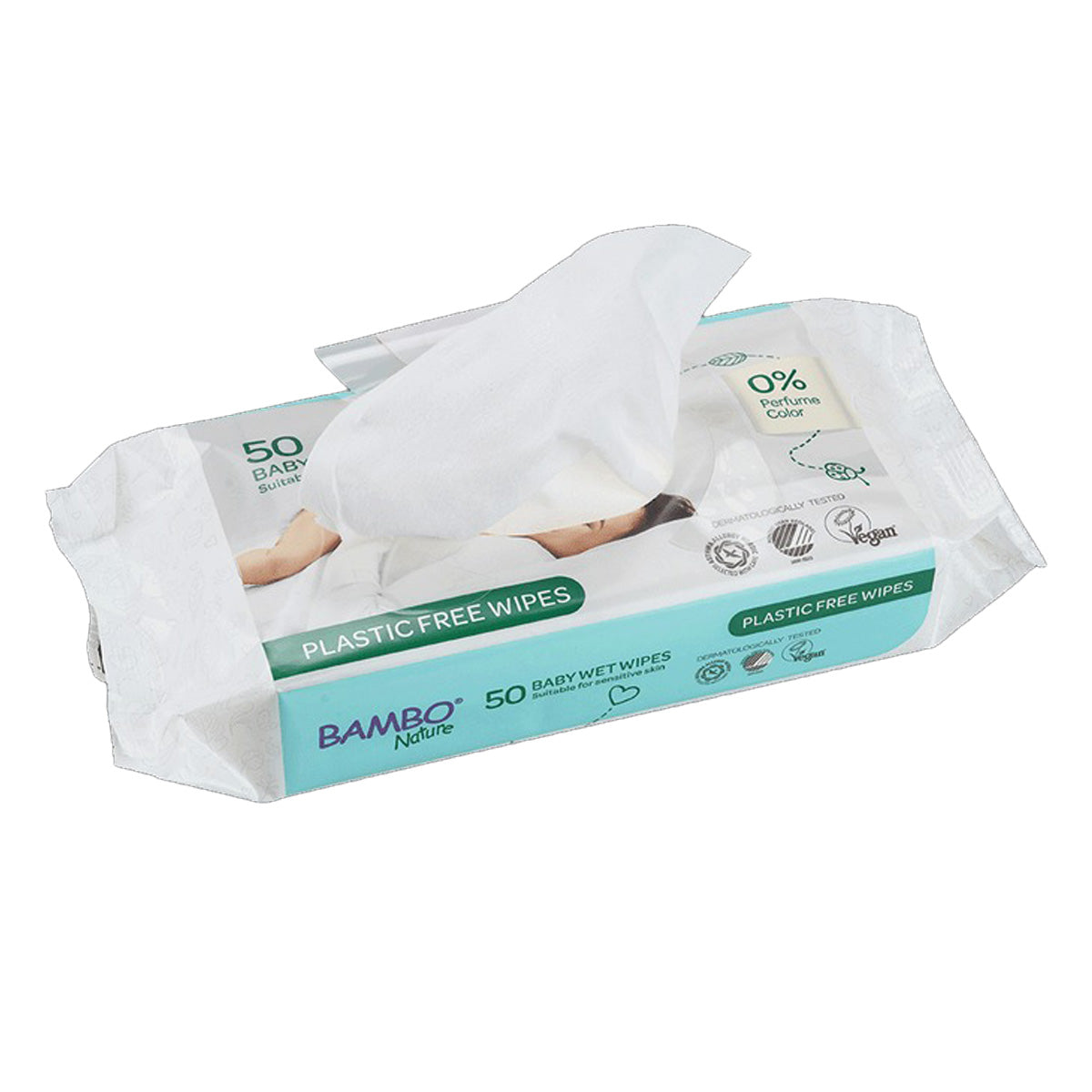 Salviettine umidificate Bambo Nature 80 pz