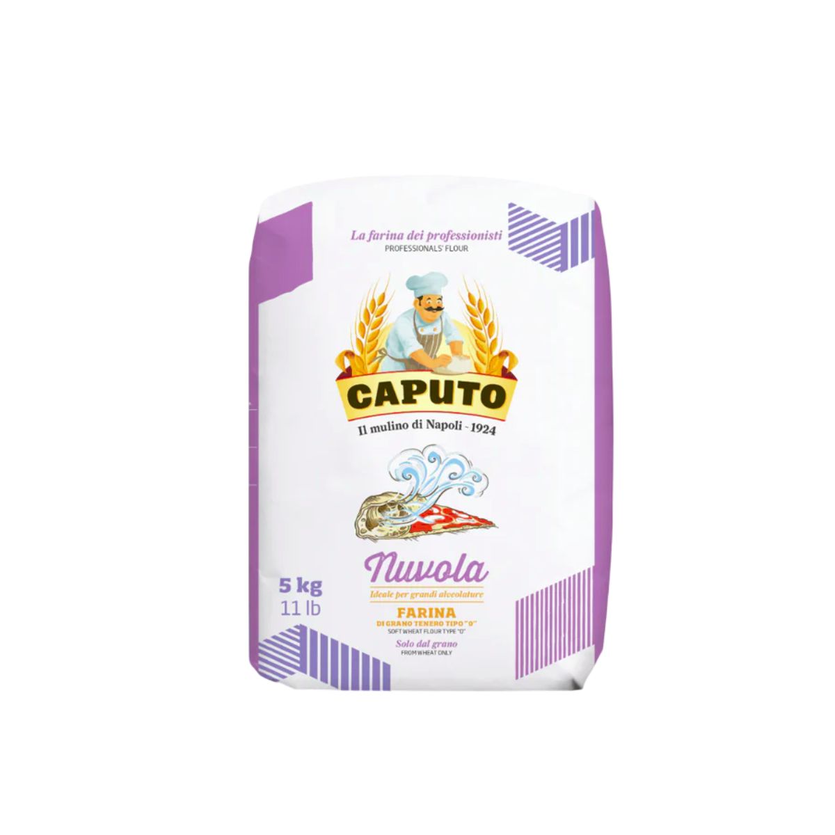 Farina Nuvola tipo 0, CAPUTO, 5 Kg