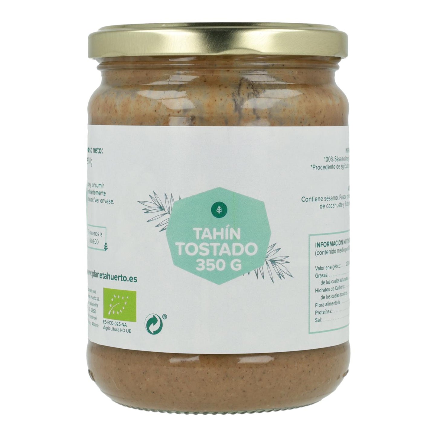 Geroosterde sesam tahini ECO Planeta Huerto 350 g