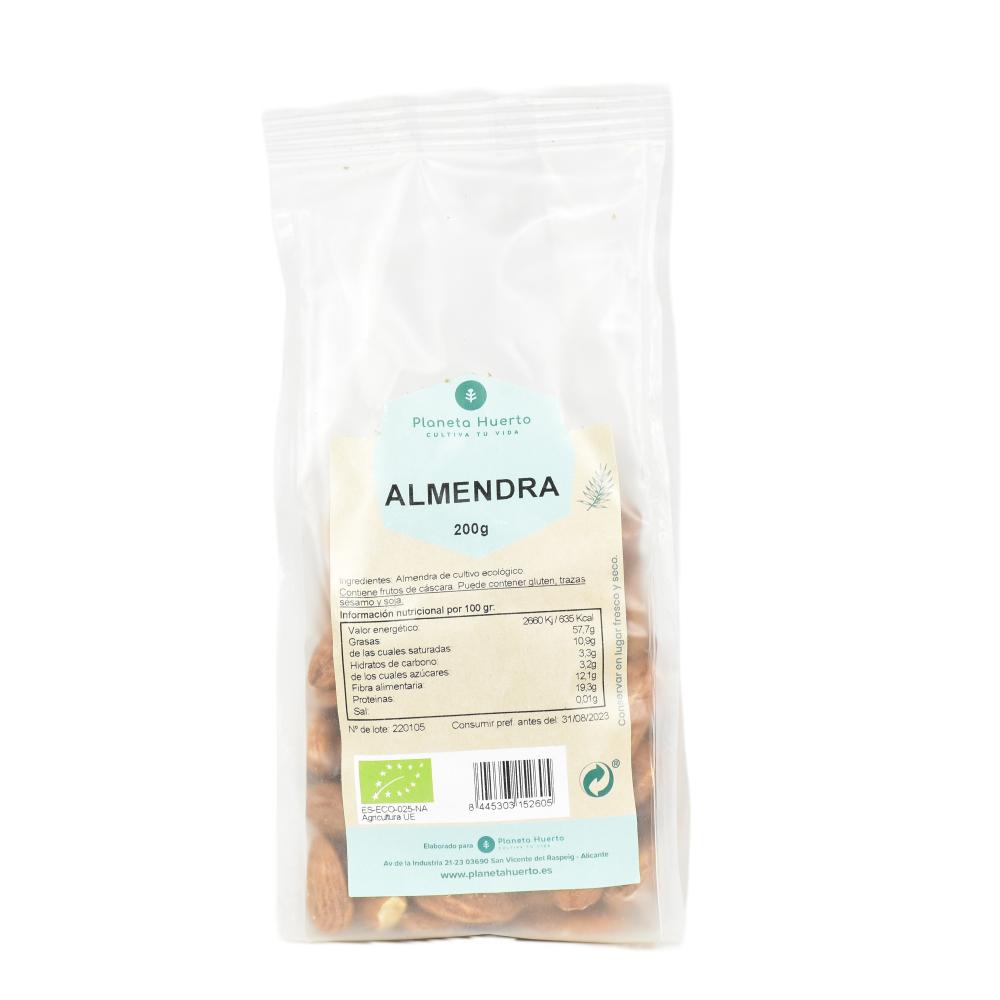 Almonds with skin ECO Planeta Huerto 200 g