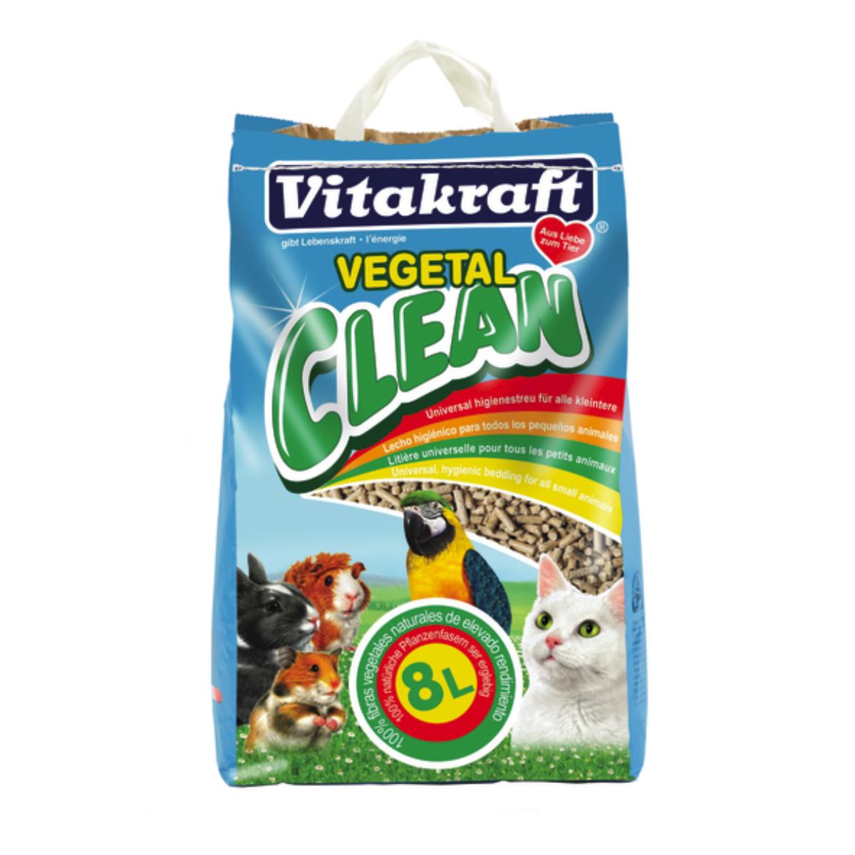 Vitakraft Vegetal Clean 8 L Pflanzenstreu in Pellets