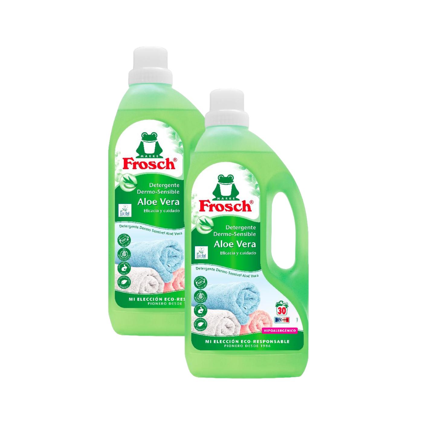 2-pack Frosch aloe vera detergent 1500 ml