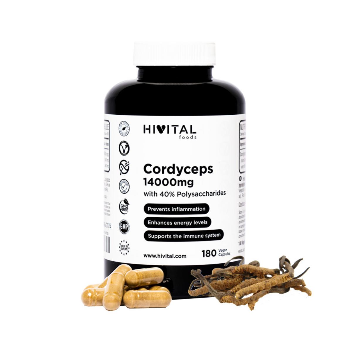 Cordyceps Hivital 180 capsules