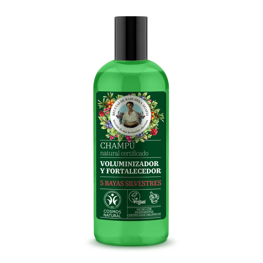 Shampoo naturale certificato volumizzante e rinforzante Agafia Natura Siberica 260 ml