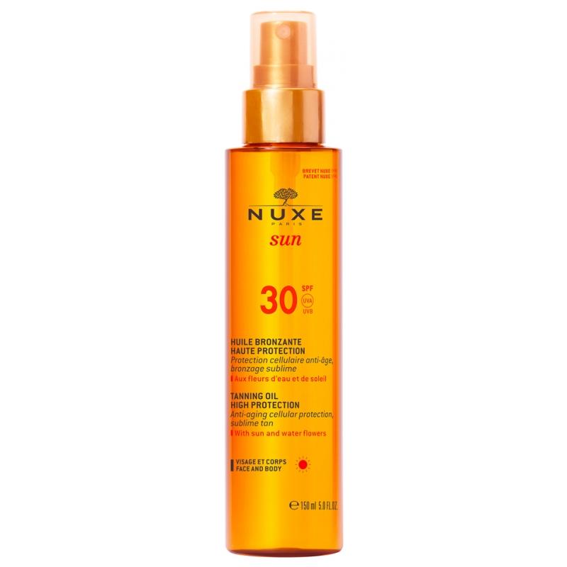 Nuxe Sun Sonnenöl für Gesicht und Körper LSF 30 Nuxe 150 ml