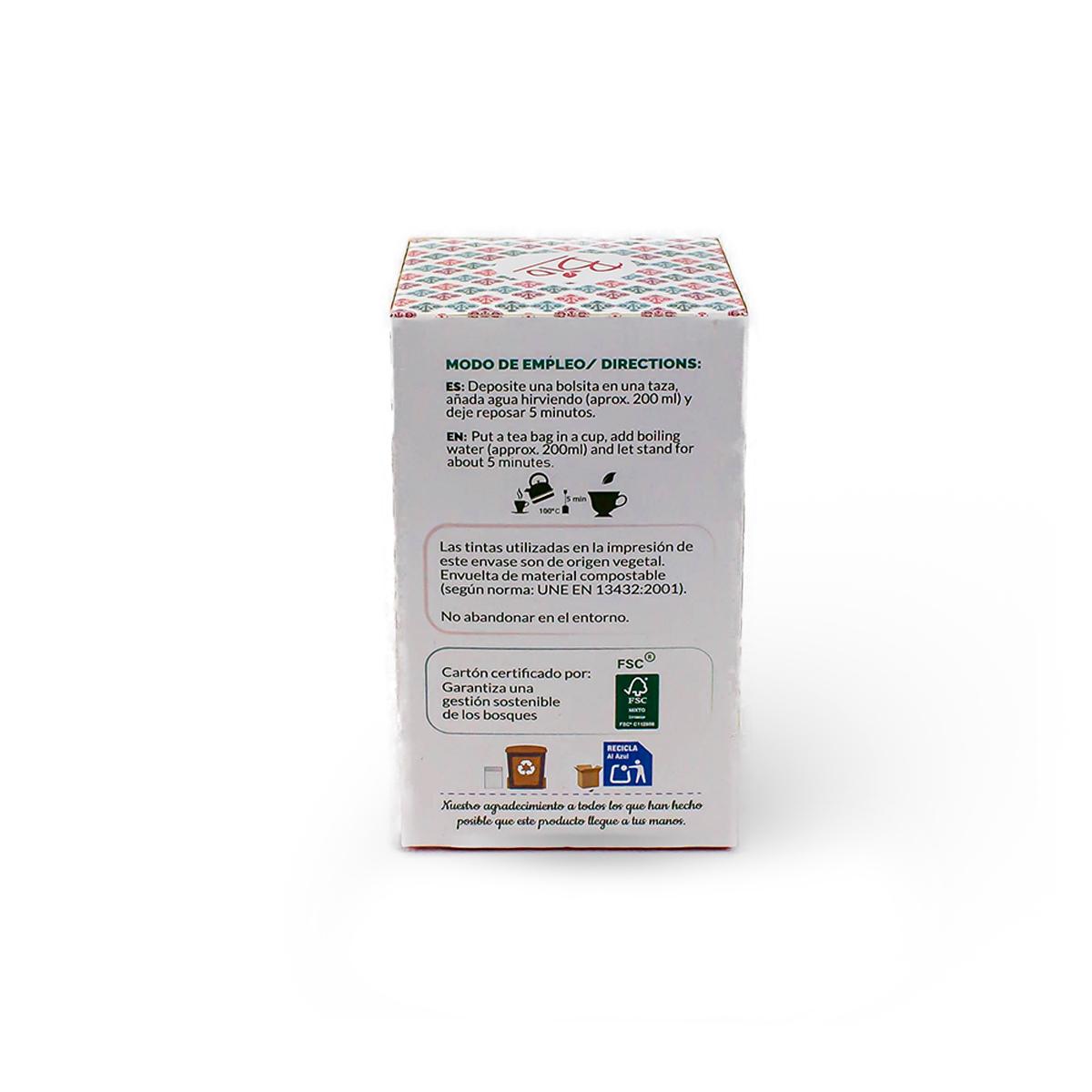 Hibiskus- och jamaicablomst-te Artemis 20 filter.