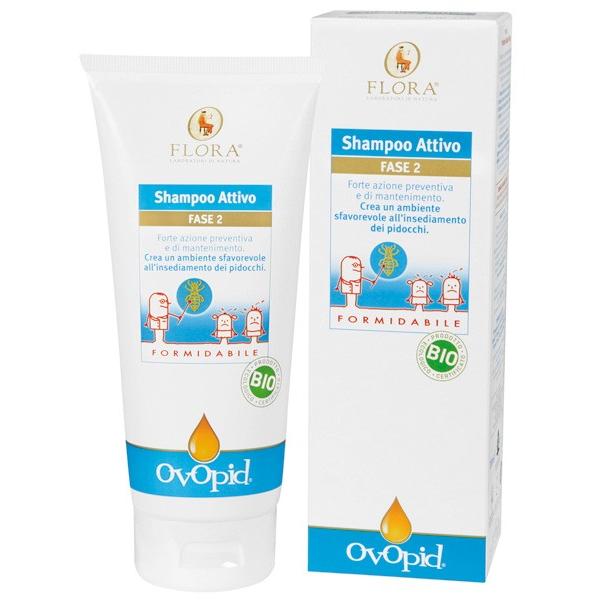 Antiparasitäres Shampoo Ovopid Phase 2 Flora, 200 ml