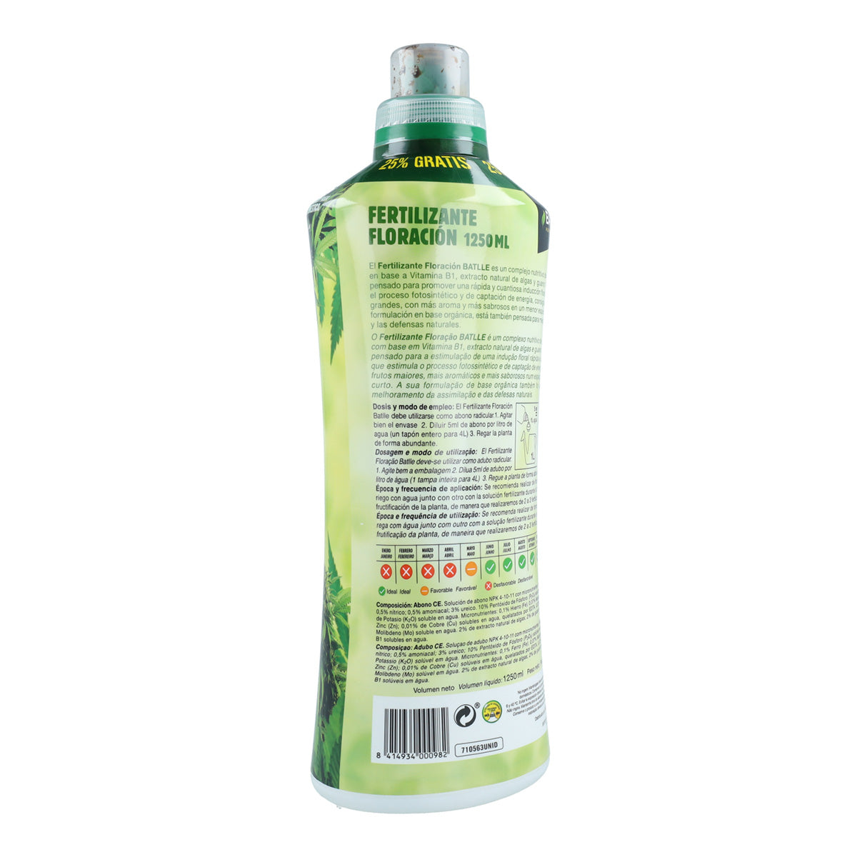 Engrais liquide Ecoyerba Floraison Batlle 1250 ml