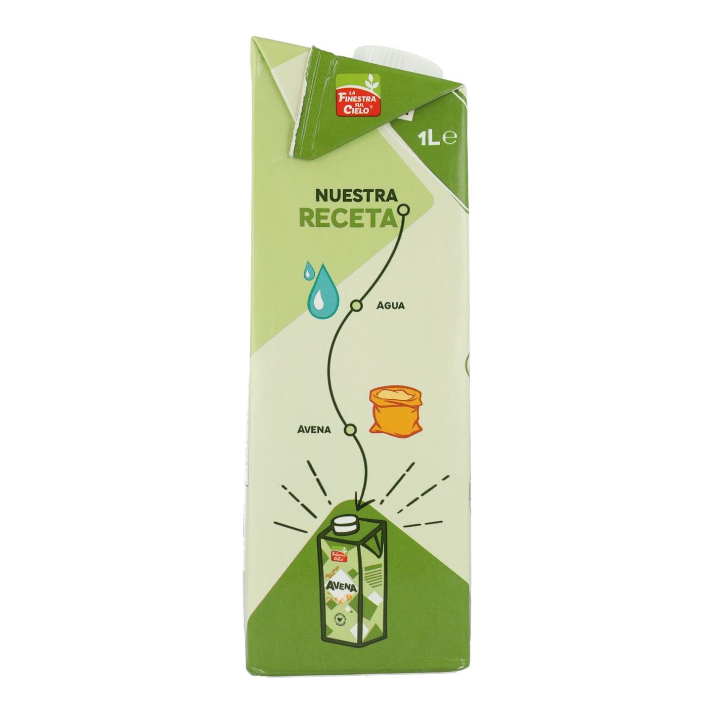 Bebida de Avena Bio La Finestra Sul Cielo 1 L