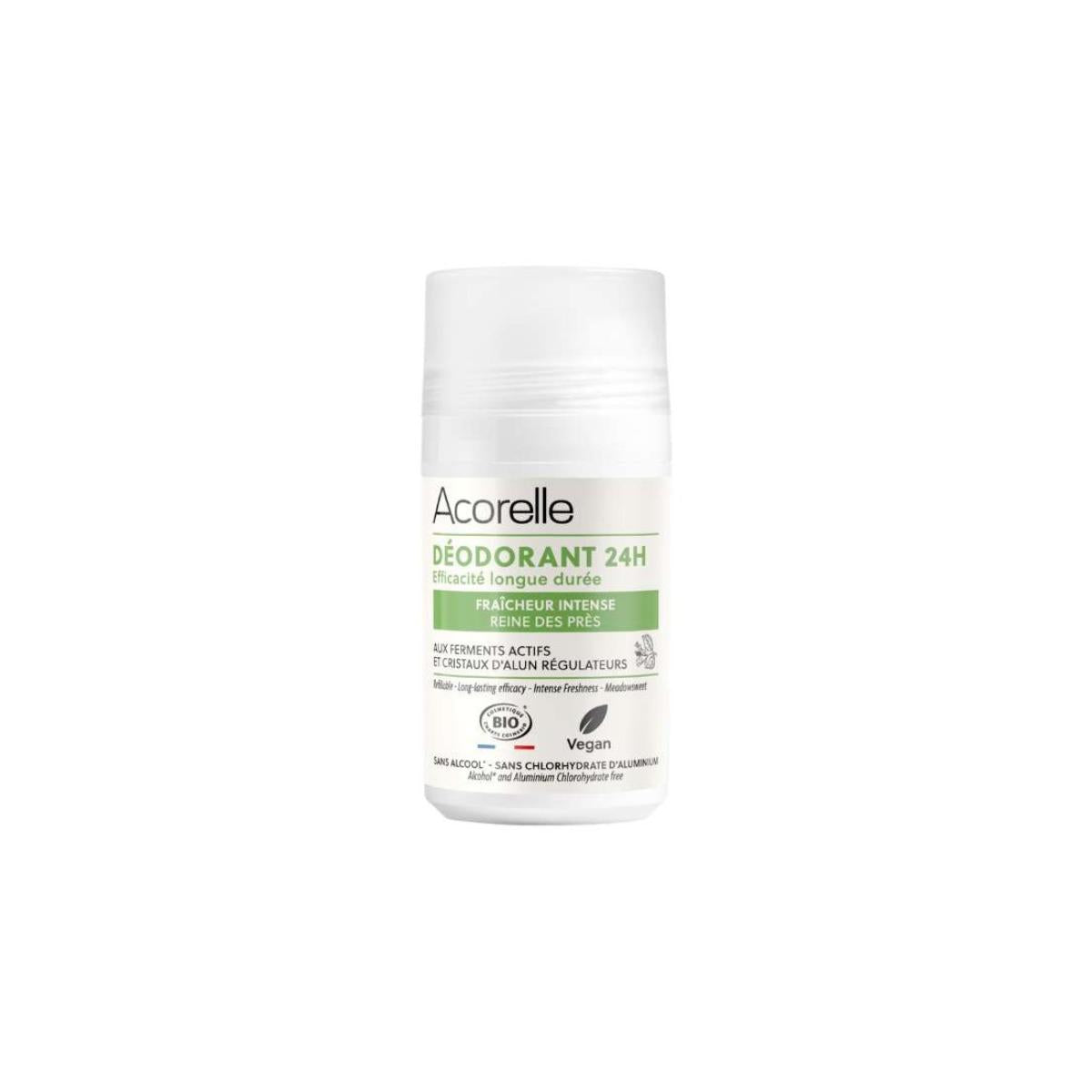 Dezodorant mineralny z wodą kwiatową królowej łąk Acorelle 50 ml