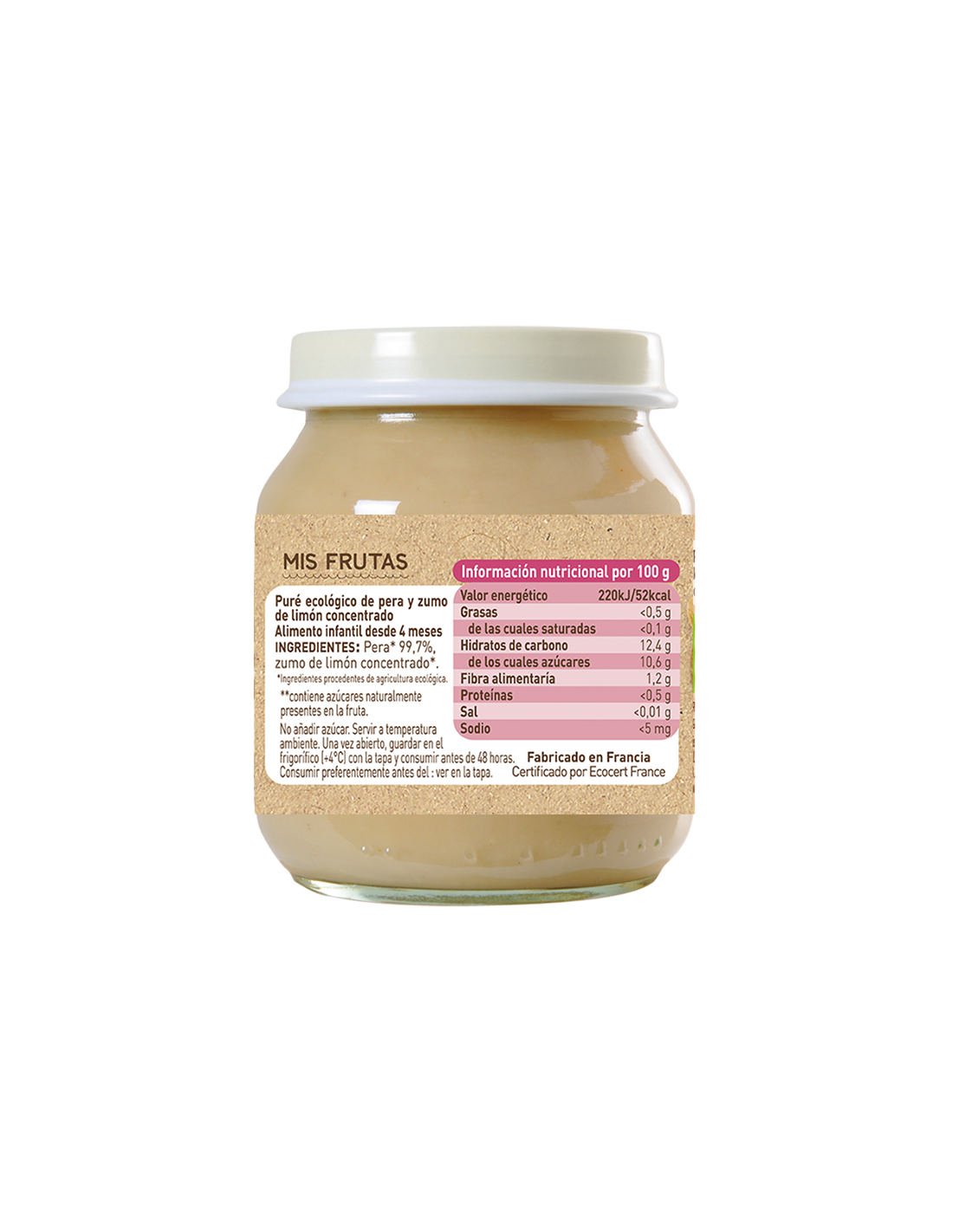 Babybio-Birnen-Glas 130 g