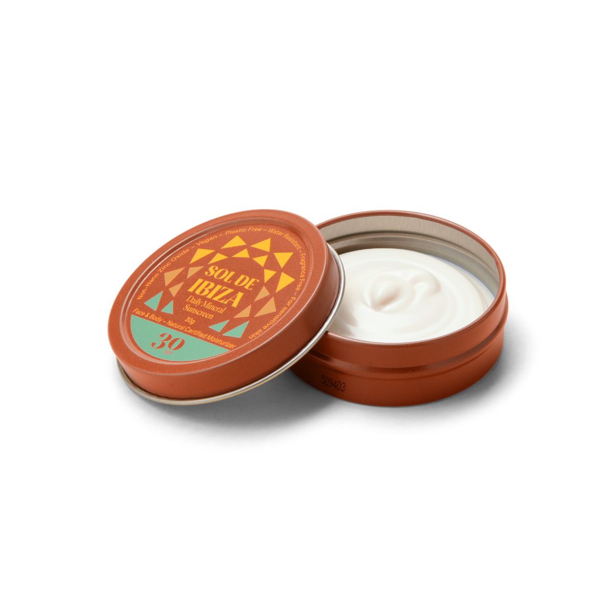 Sol de Ibiza SPF30 Sun Cream Tin 30 g