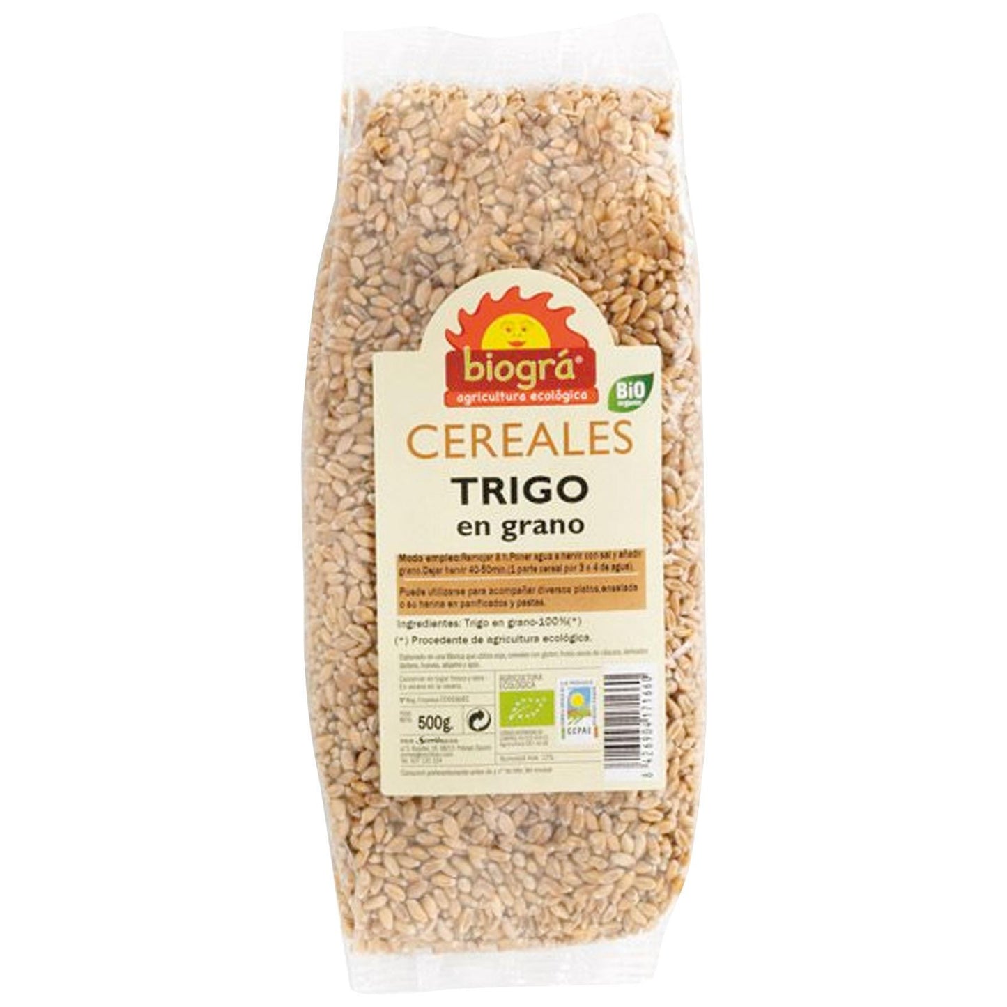 Trigo en grano Biográ 500g