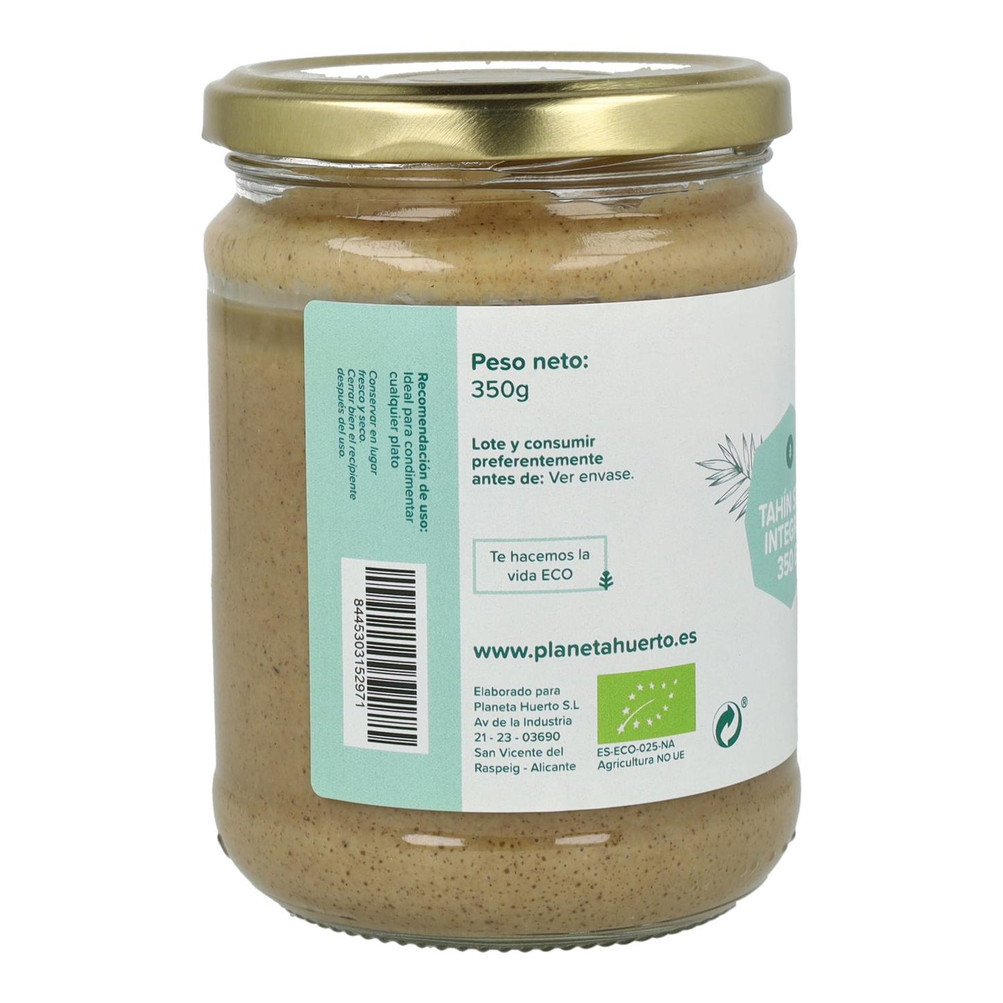 Halfvolle Tahini ECO Planeta Huerto