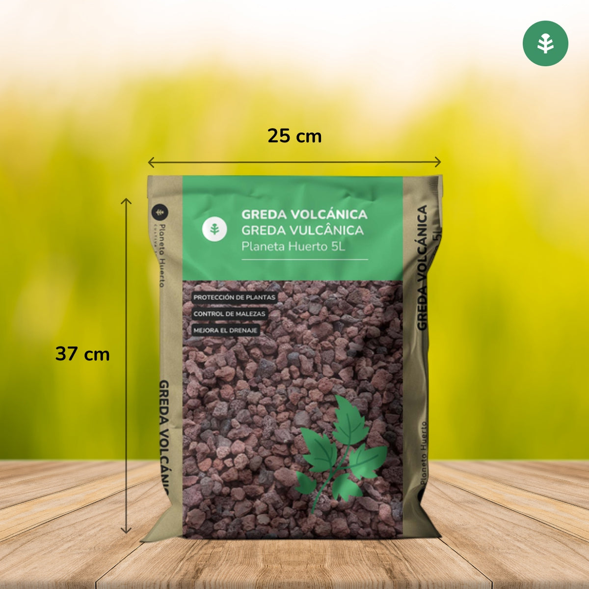 Vulkaniskt fett Planeta Huerto 5 liter