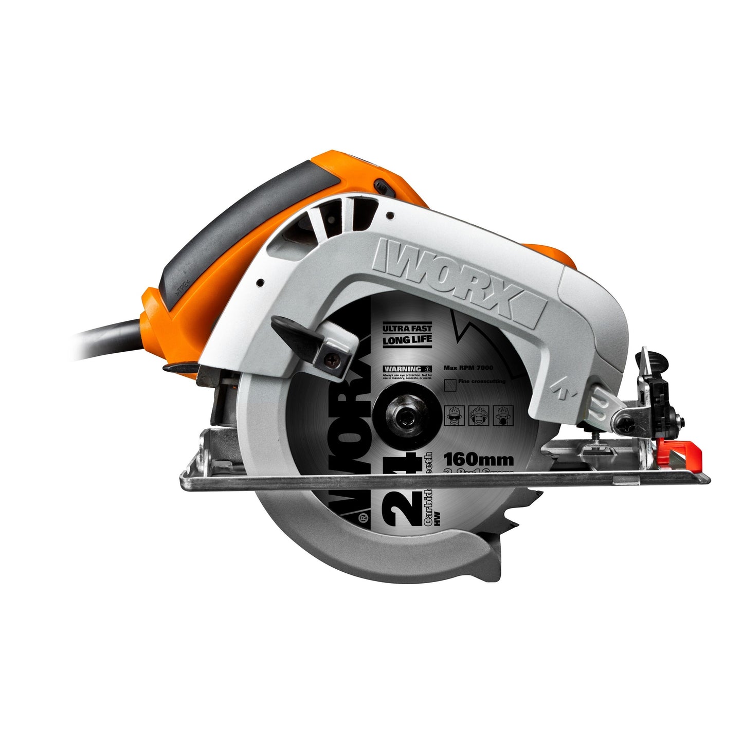 Cirkelsåg 160 mm 1200 W - Worx