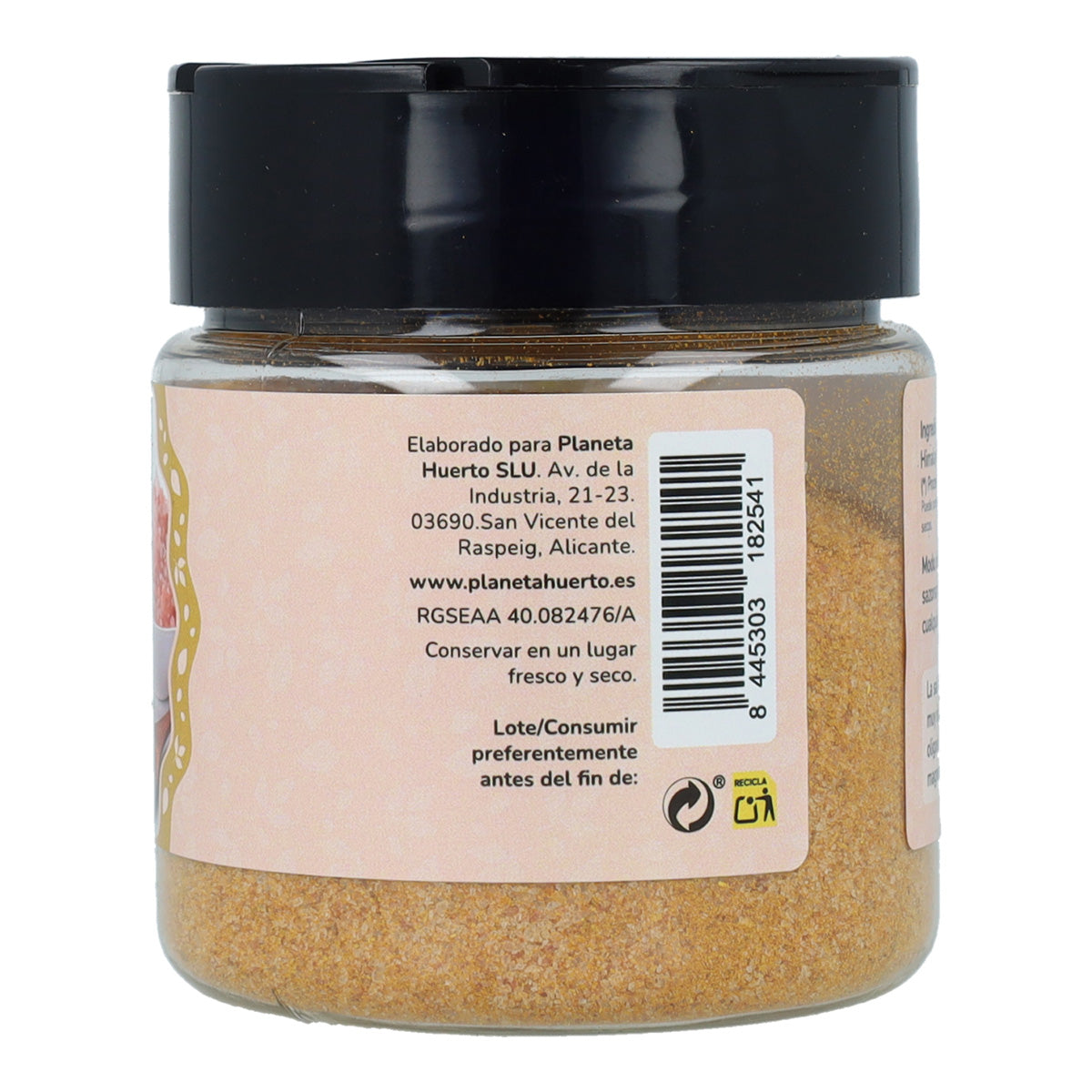 Sel rose au curry et au curcuma Planeta Huerto 100g