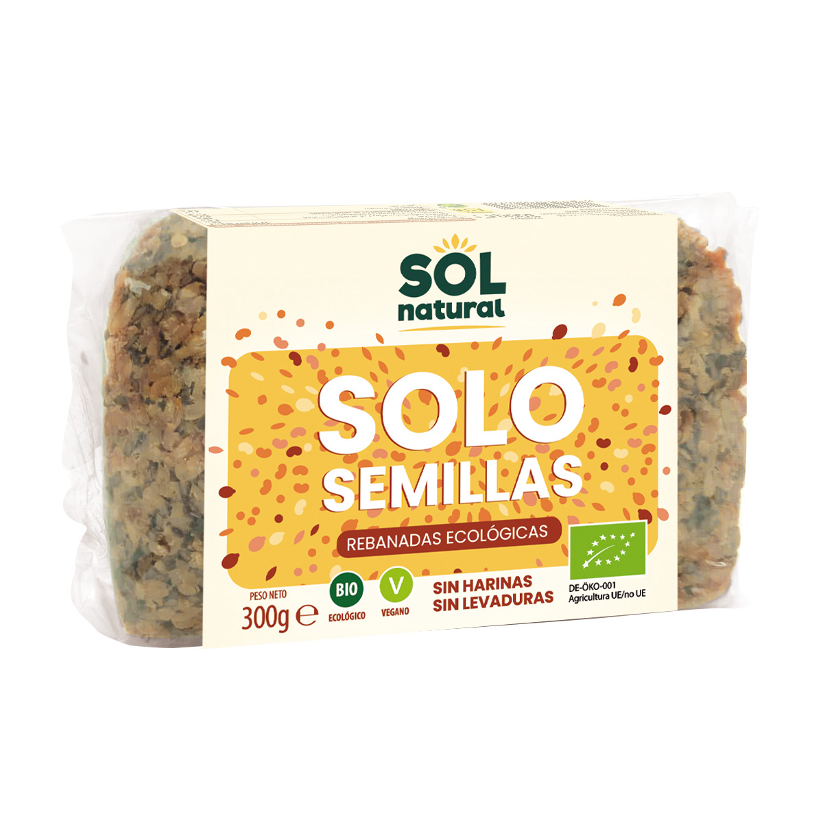 Pane solo semi Sol Natural 300 g BIO