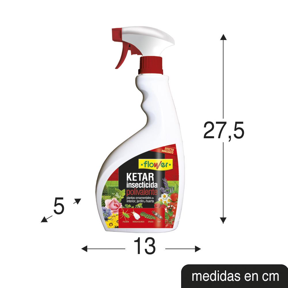 Insetticida multiuso pronto all'uso Ketar Flower 750 ml