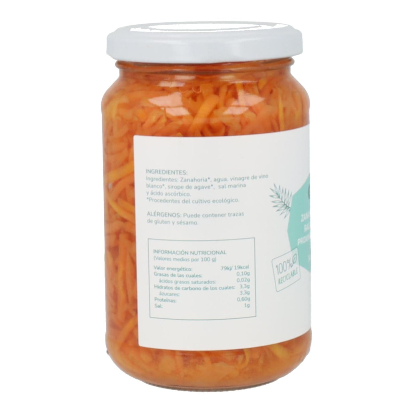 Carota grattugiata Eco Planeta Huerto 345 g