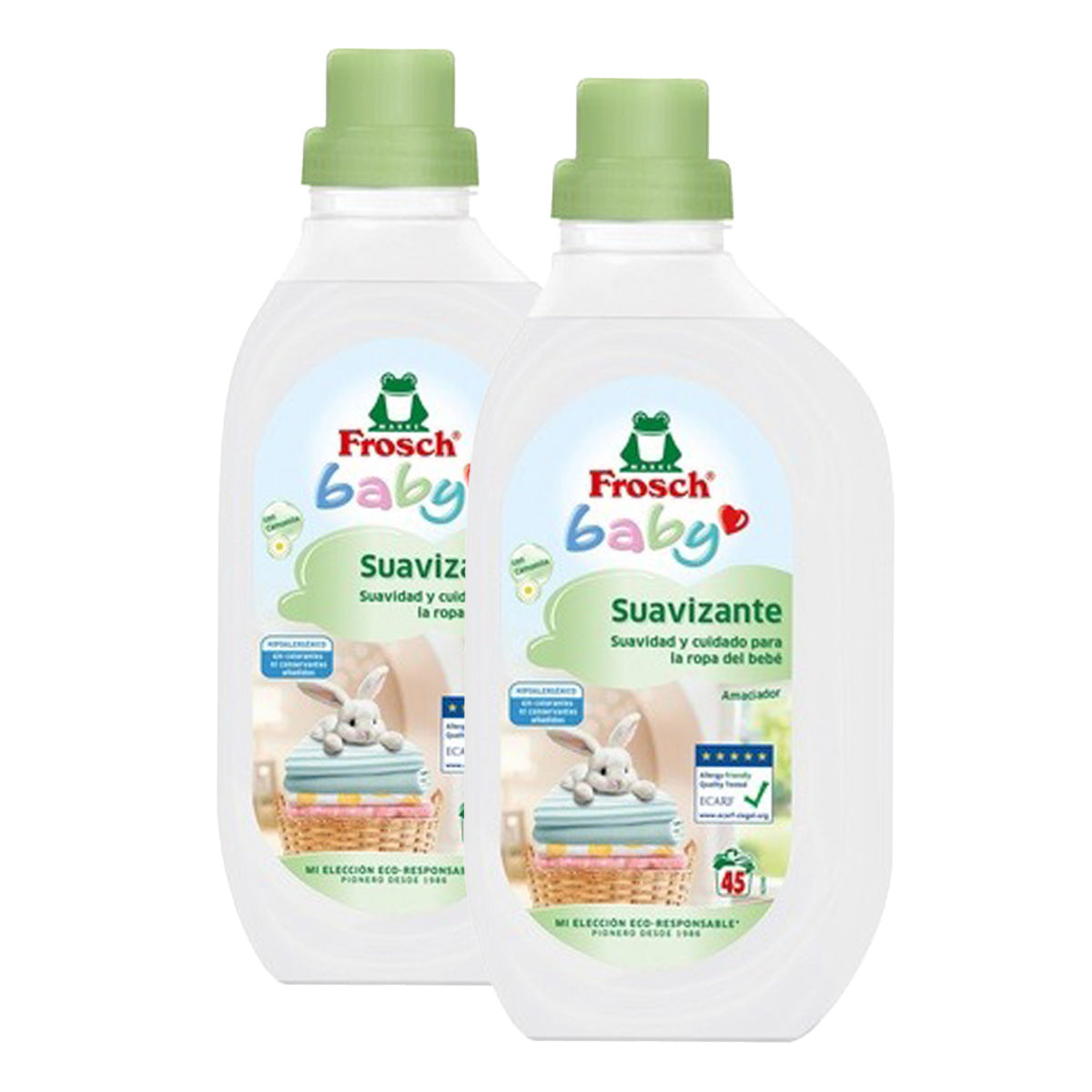 Pack of 2 Frosch Baby Fabric Softener 900 ml