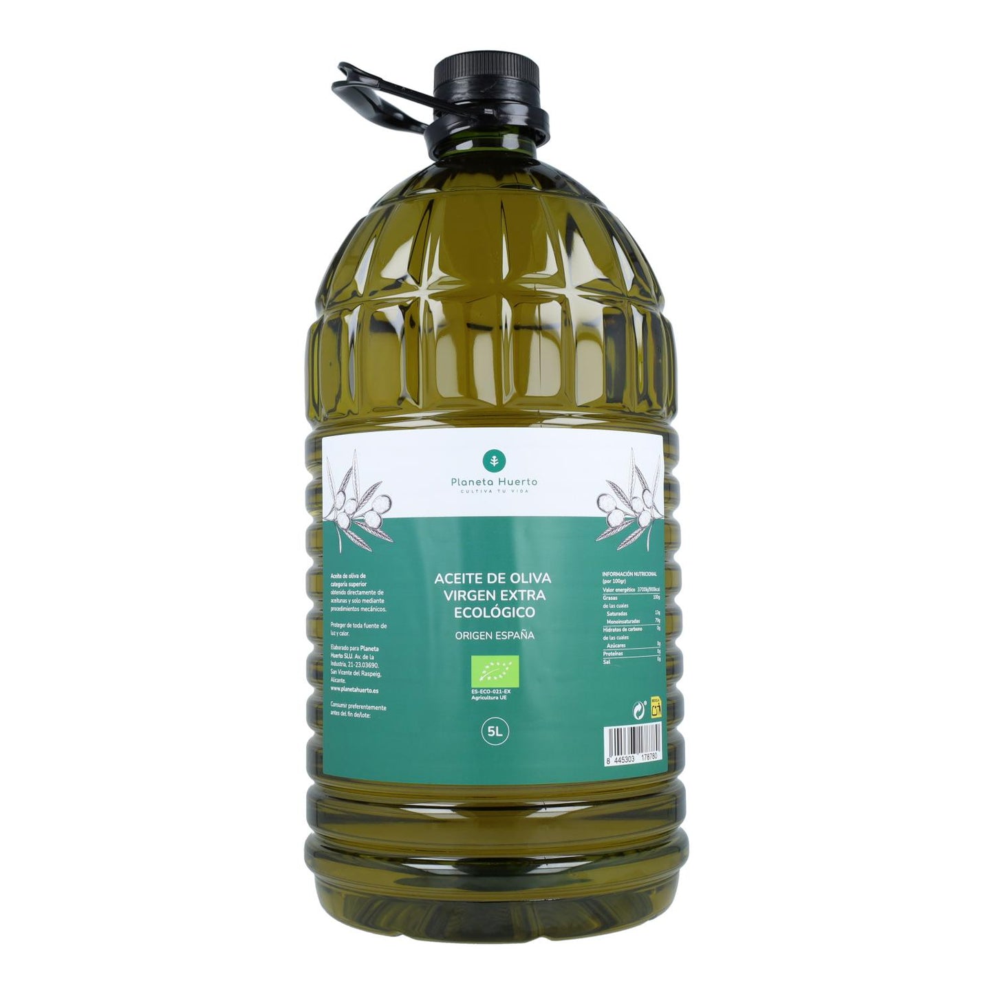 Extra Virgin Olive Oil ECO Planeta Huerto 5 L