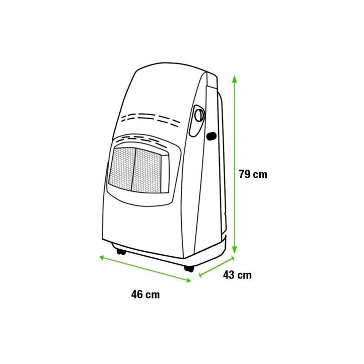 DeLonghi Gasfornuis met blauwe vlam en thermostaat - VBF2 4,2 kW 13 (gereviseerd)