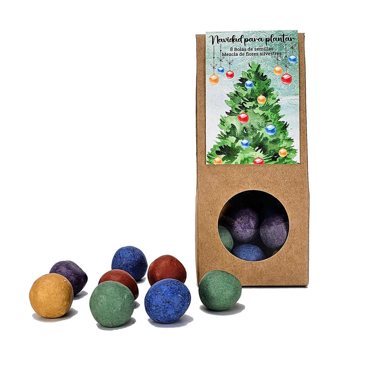 Weihnachts-Samenkugeln zum Einpflanzen Ideal Geschenke, Garden Pocket