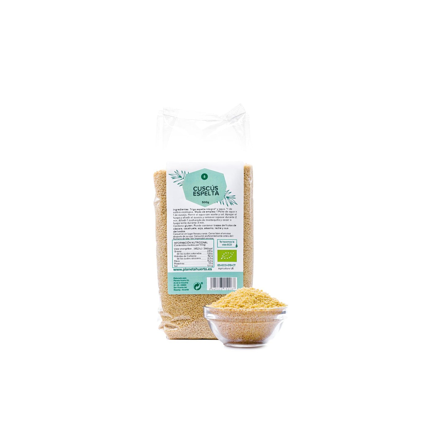 Couscous d'épeautre ECO Planeta Huerto 500 g