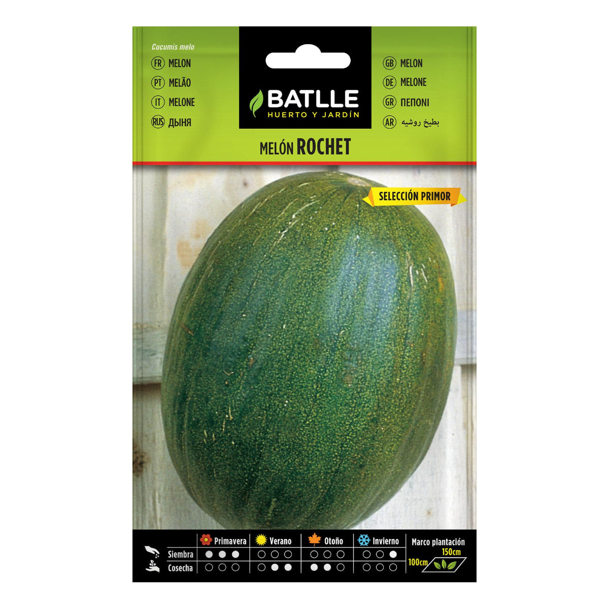 Rochet-meloenzaden sel. Primor