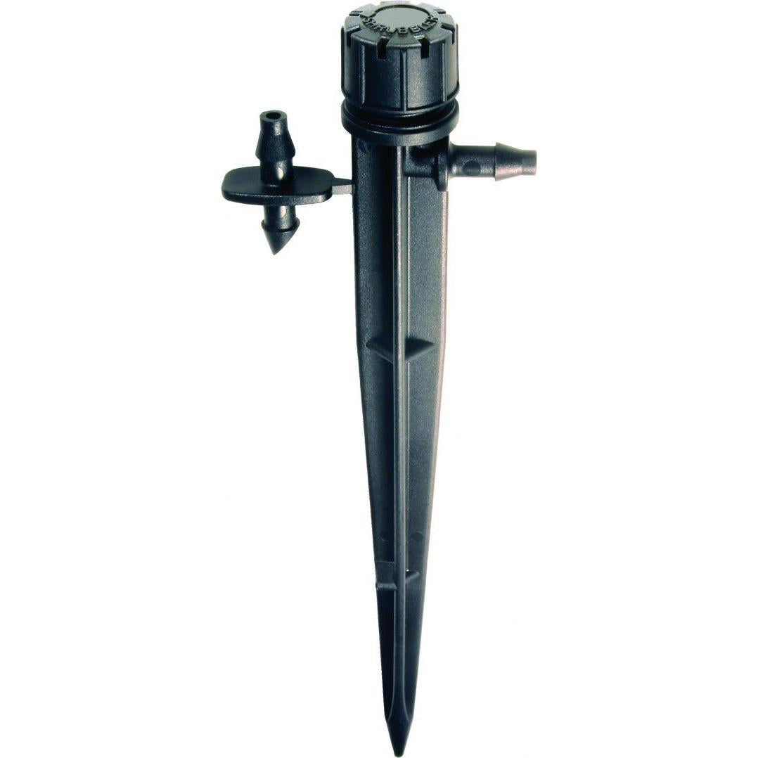 Adjustable dripper 0-70 l/h with stake Planeta Huerto 25 units