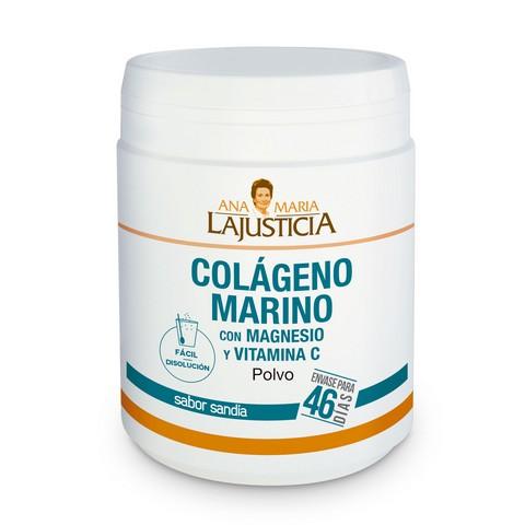 Collagene marino con magnesio e vitamina 6 al gusto di anguria Ana María La Justicia 350 g