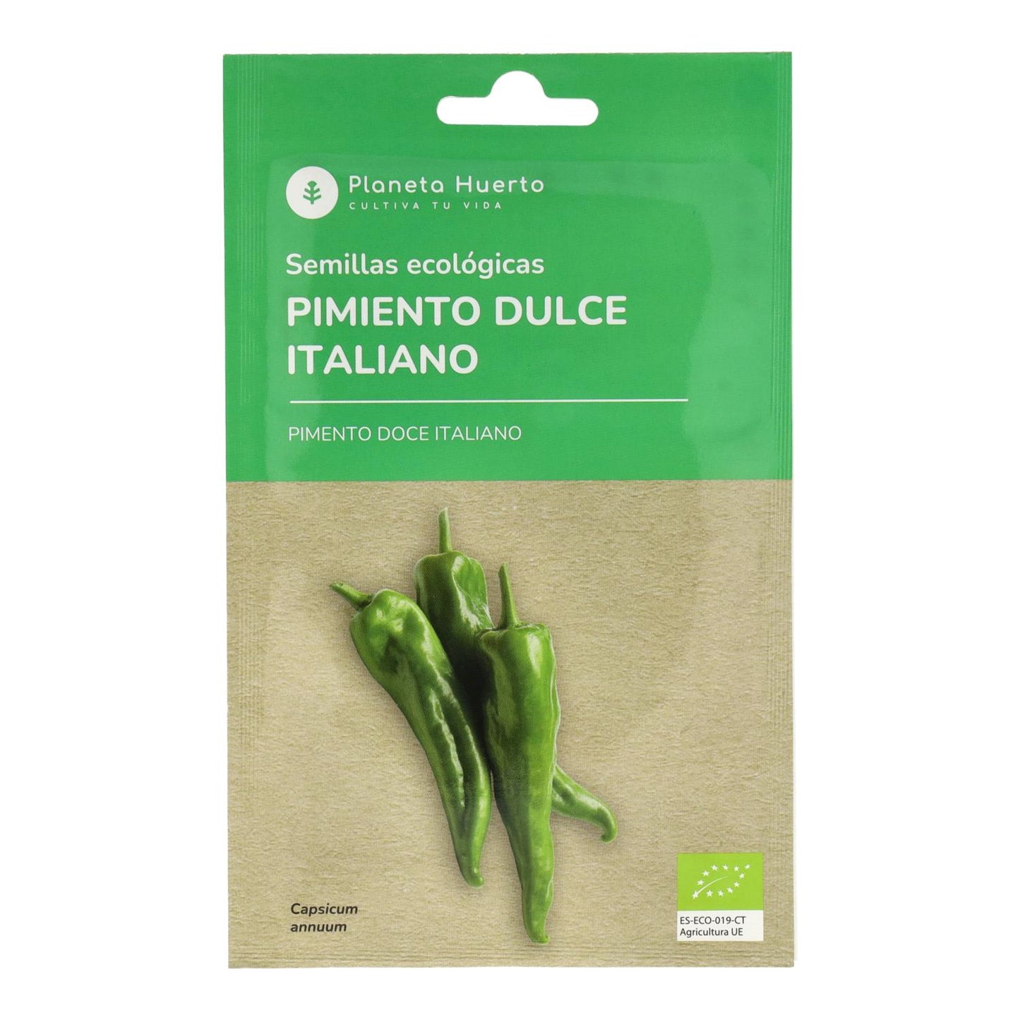 Bio-Saatgut von italienischem Gemüsepaprika Planeta Huerto