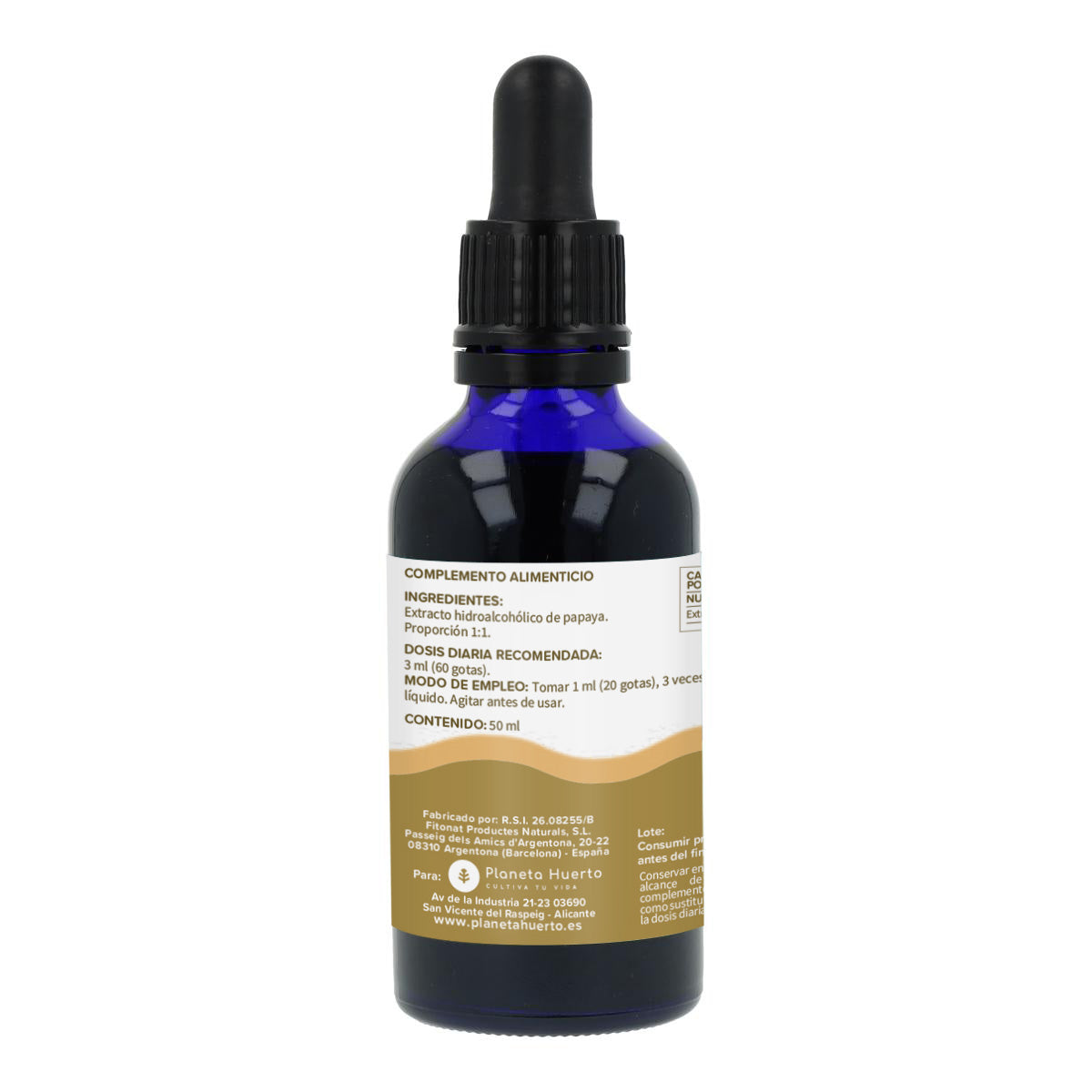 Papaya Extract Planeta Huerto 50 Ml.