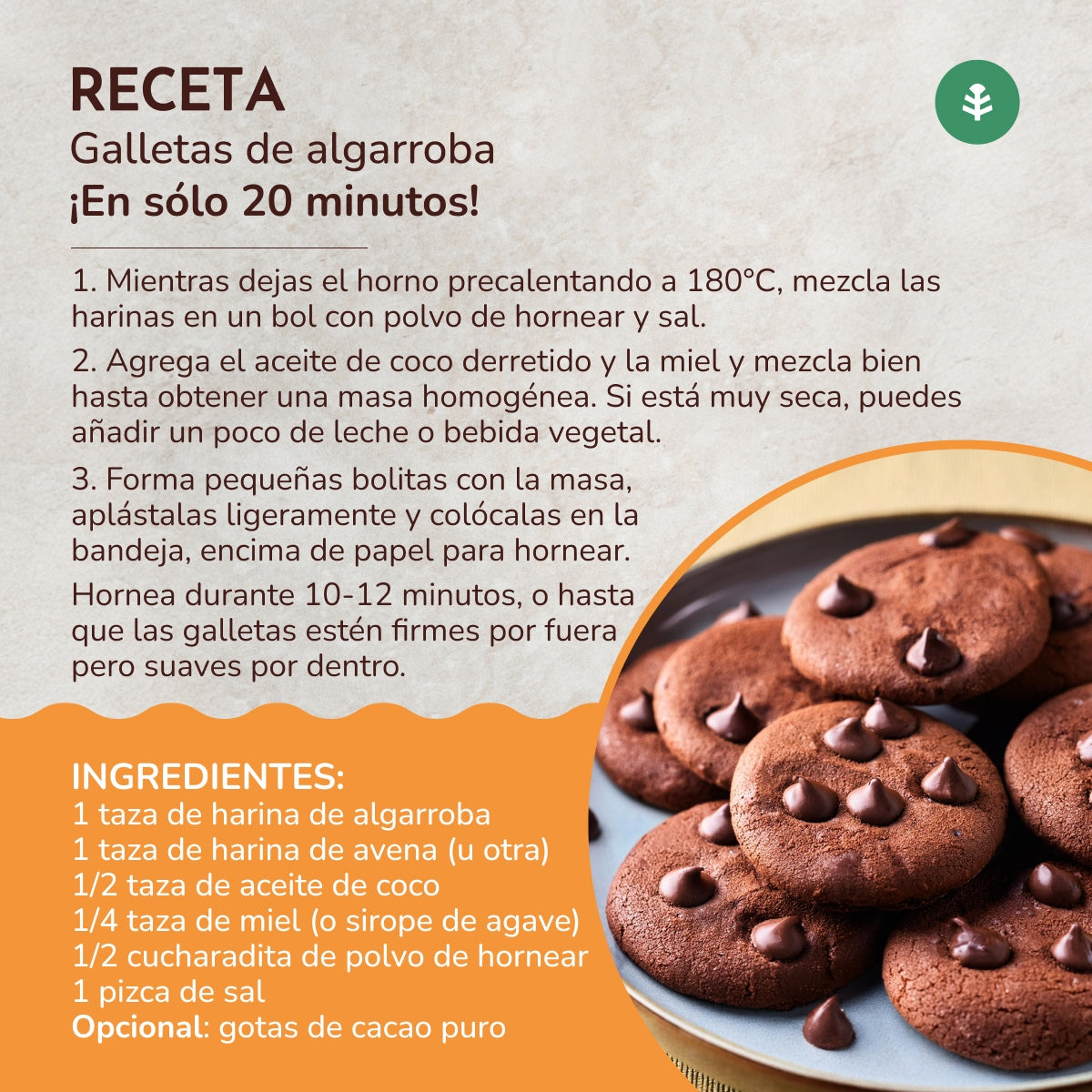 Mjöl av johannesbröd ECO Planeta Huerto 250 g