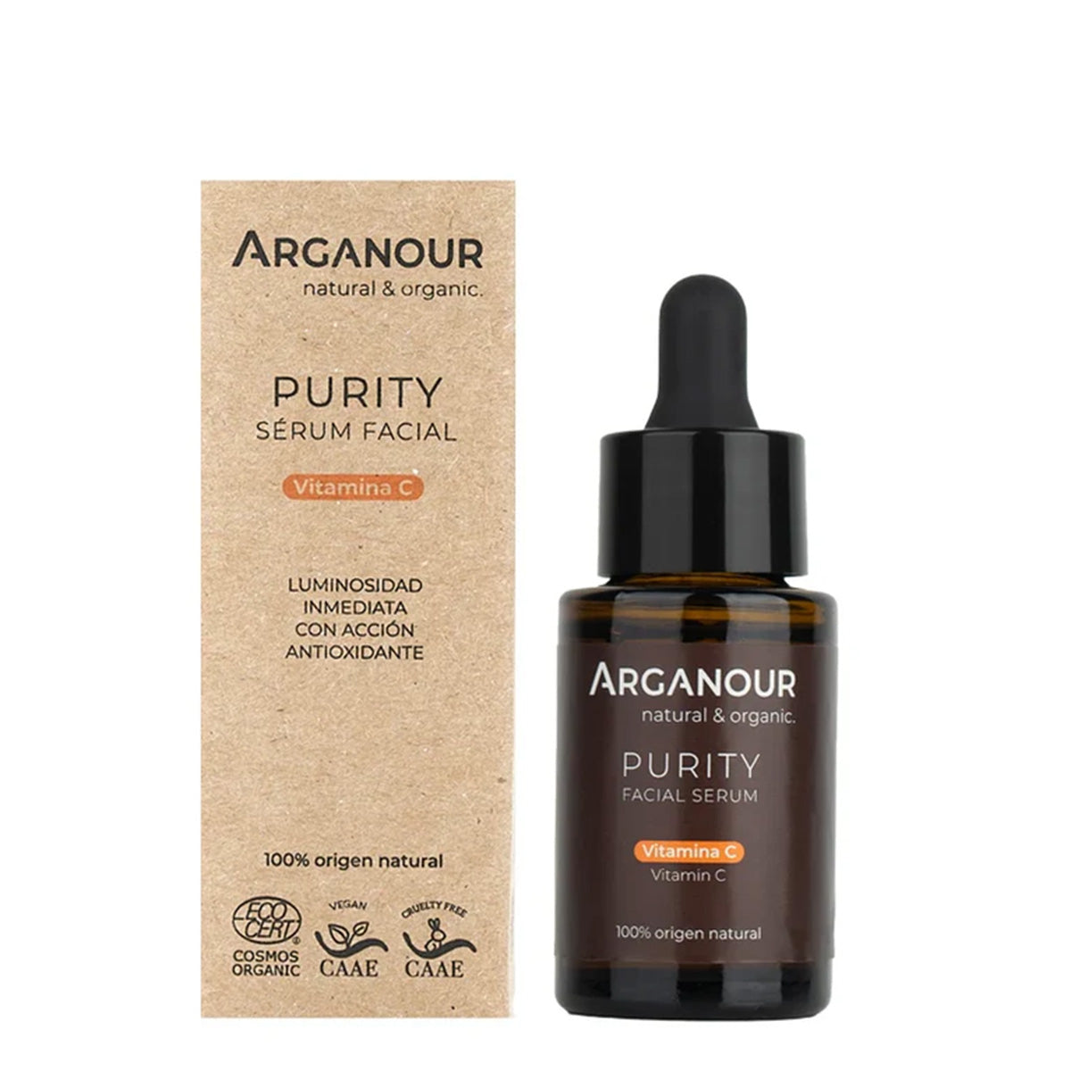 Purity Vitamin C Facial Serum, Arganour, 30 ml
