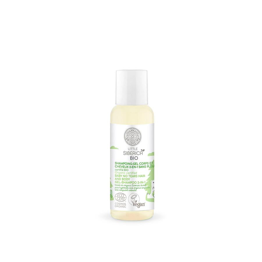 Bio-Shampoo für Haare und Körper 2 in 1 „Baby ohne Tränen” Natura Siberica 50 ml