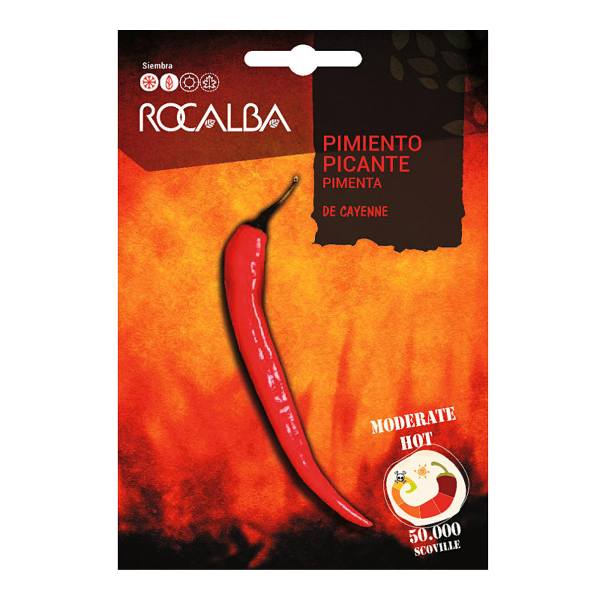 Nasiona ostrej papryki Cayenne, Rocalba