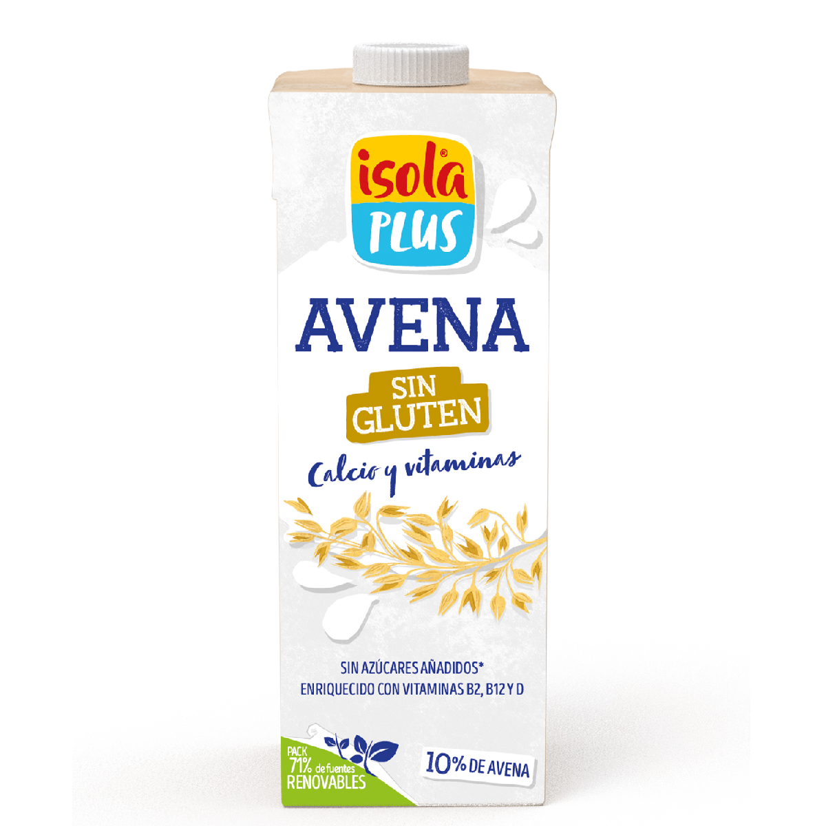 Gluten-free Oat Drink with Calcium and Vitamins 1L Isola