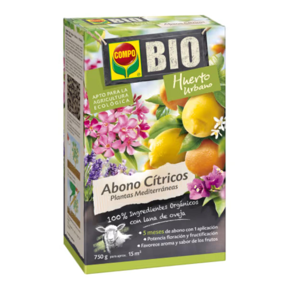 Compo Bio Engrais Agrumes et Plantes méditerranéennes 750 g