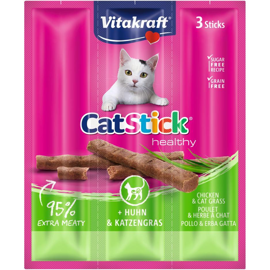 Vitakraft Cat Stick Pollo con erba gatta