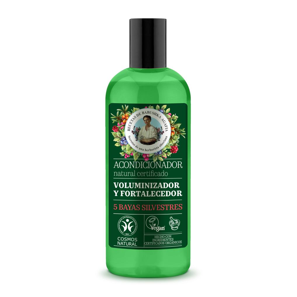Certifierad naturlig hårbalsam som ger volym och styrka Agafia Natura Siberica 260 ml