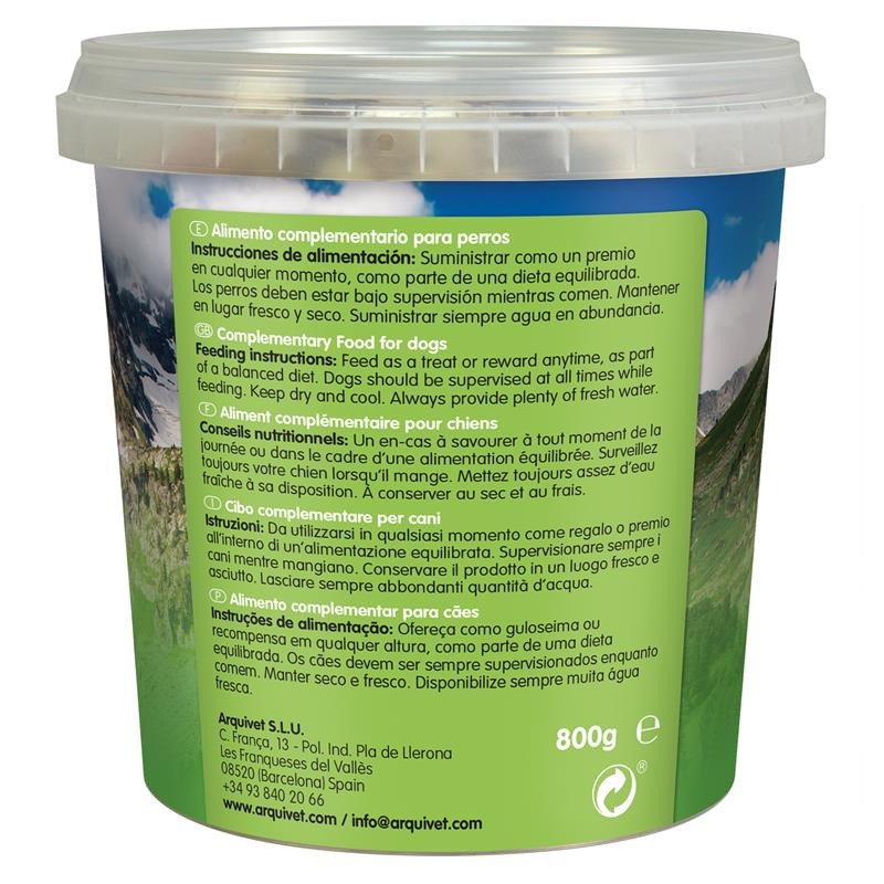 Arquivet Soft Snacks Serca mix 800 g Naturalna przekąska dla psów