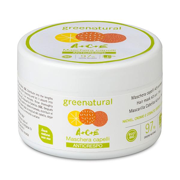 Masque capillaire multivitaminé Greenatural 200 ml